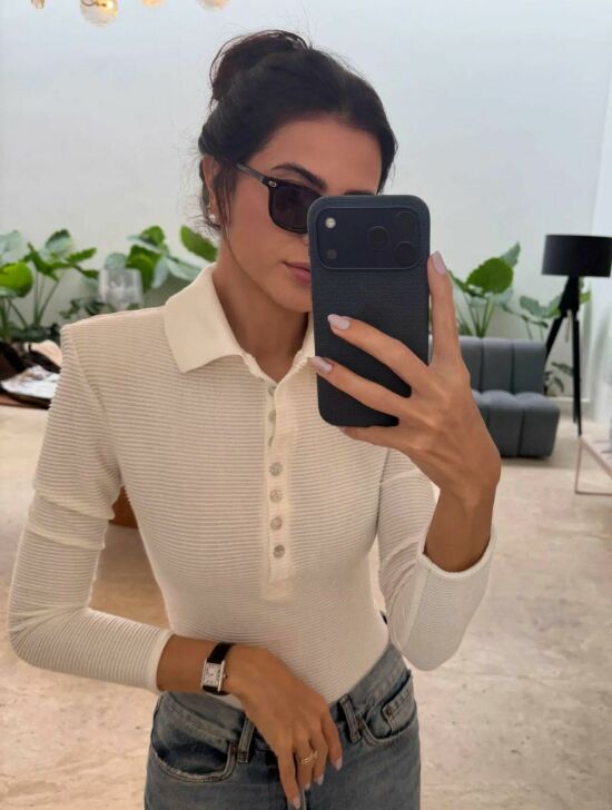 Imagem de Body Amora Off White Cloude